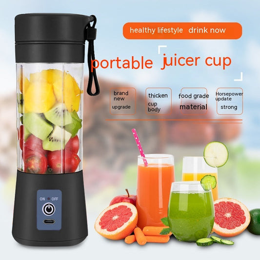 Meet the 6-Blade Portable Electric Mini Juicer Cup – Fresh Juice Anywhere, Anytime