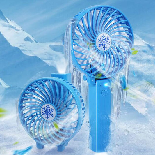 Foldable Mini Handheld Fan – USB Rechargeable Portable Fan