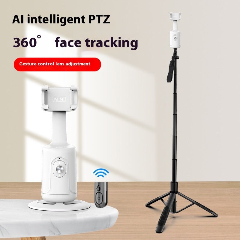 360° AI Face Tracking Gimbal — Auto Phone Holder for TikTok, Vlog & Live Streaming - wearehere.com.co