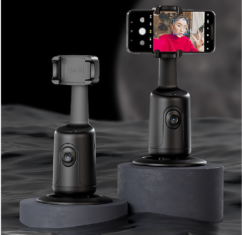 360° AI Face Tracking Gimbal — Auto Phone Holder for TikTok, Vlog & Live Streaming - wearehere.com.co