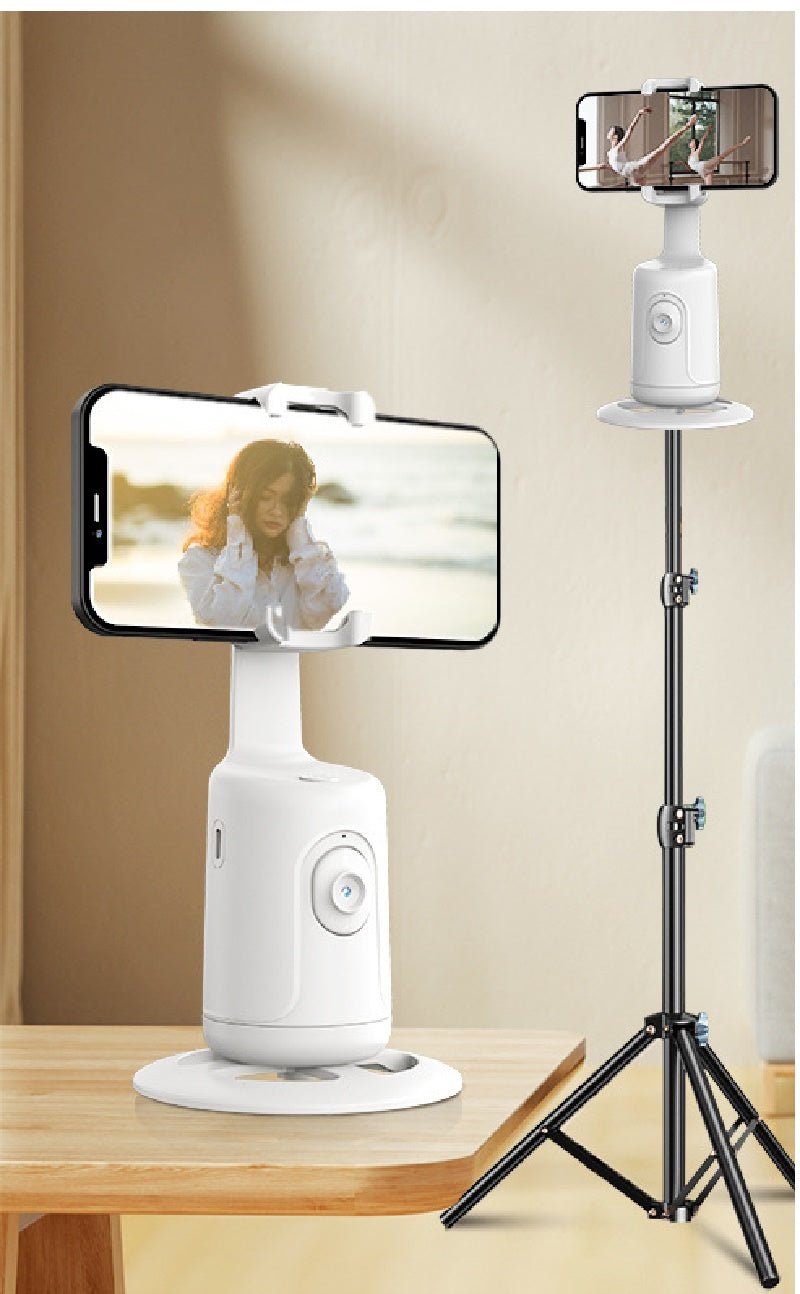 360° AI Face Tracking Gimbal — Auto Phone Holder for TikTok, Vlog & Live Streaming - wearehere.com.co