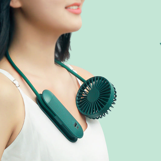 Foldable Neck Fan – Rechargeable Portable Handheld & Wearable Outdoor Fan