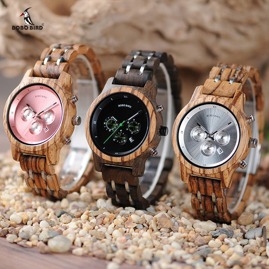 Wooden Watch for Men – Natural Wood Handcrafted Timepiece