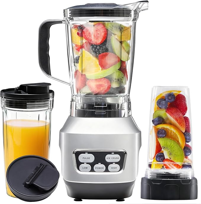 1.5L Countertop Blender – Multi-Functional Milkshake & Cooking Blender