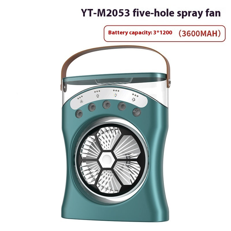 Mini Misting Fan – Portable Water Spray Humidifier Fan for Hot Weather