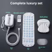 Electric Bubble Bath Massage Mat — Waterproof Anti-Slip Body Spa