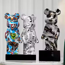 Bearbrick 400% Violent Bear Electroplating Series Doll – 35cm