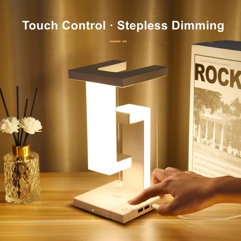 Novelty Floating Lamp with 10W Wireless Charger