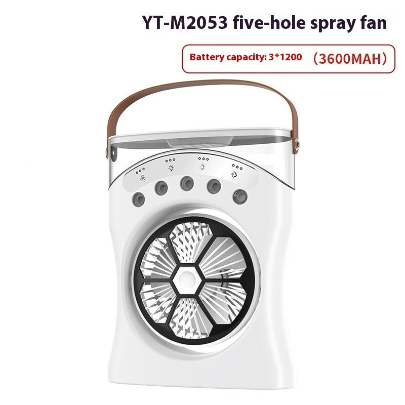 Mini Misting Fan – Portable Water Spray Humidifier Fan for Hot Weather