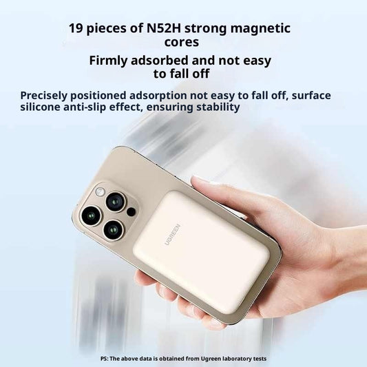 Magnetic Wireless Power Bank – Ultra-Thin & Compact
