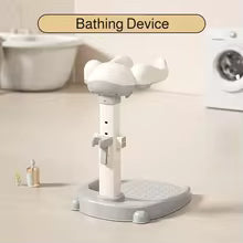 Baby Bath Shower Stand — Adjustable Non-Slip Support Seat