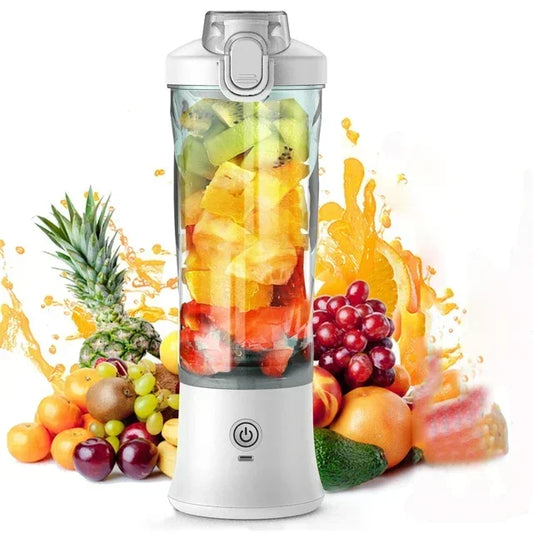 600ML Portable Blender – 4000mAh USB Rechargeable Personal Smoothie Juicer