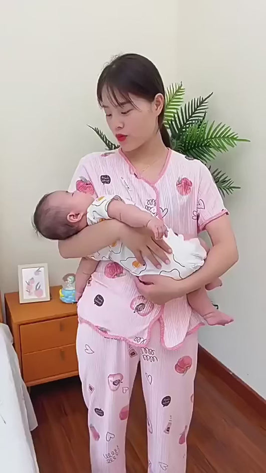 Horizontal Front Carrying Baby Carrier.