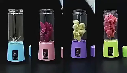 6-Blade Portable Electric Mini Juicer Cup
